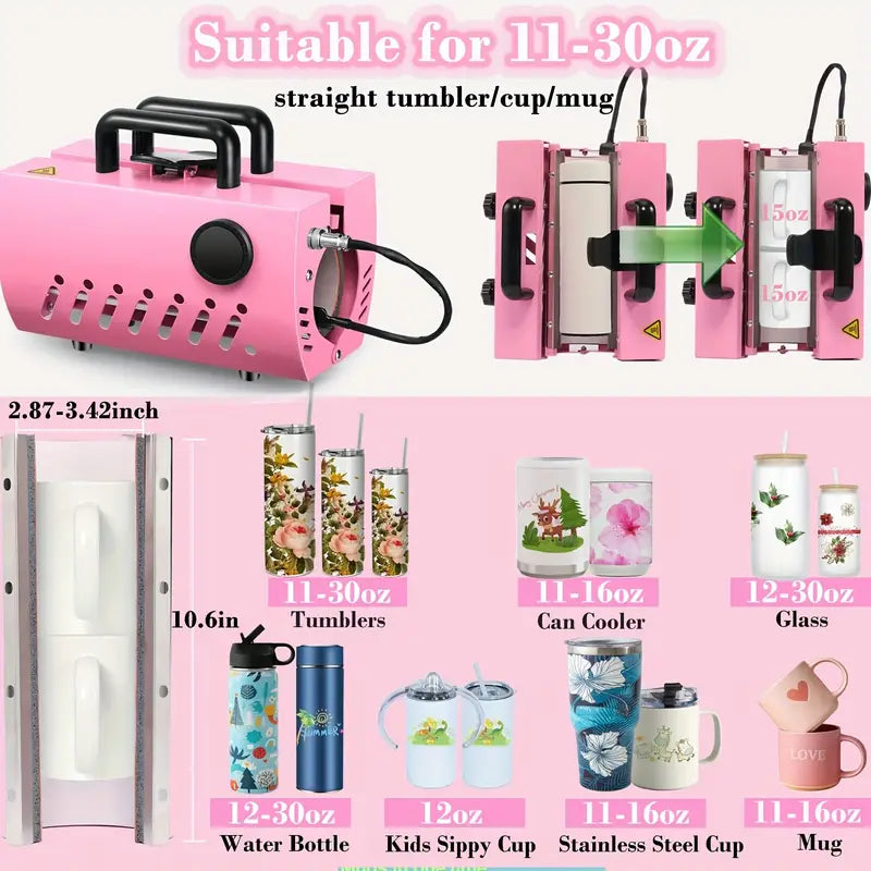 DIY Gift Tumbler Heat Press