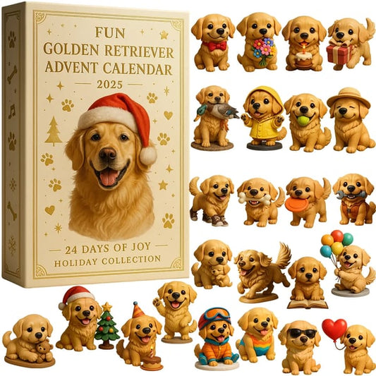 🐶Fun Golden Retriever Advent Calendar 2025