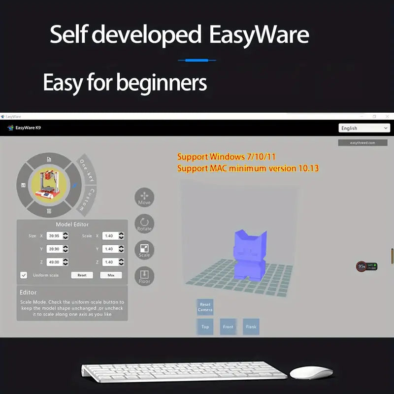 EasyThreed K9 Mini 3D Printer